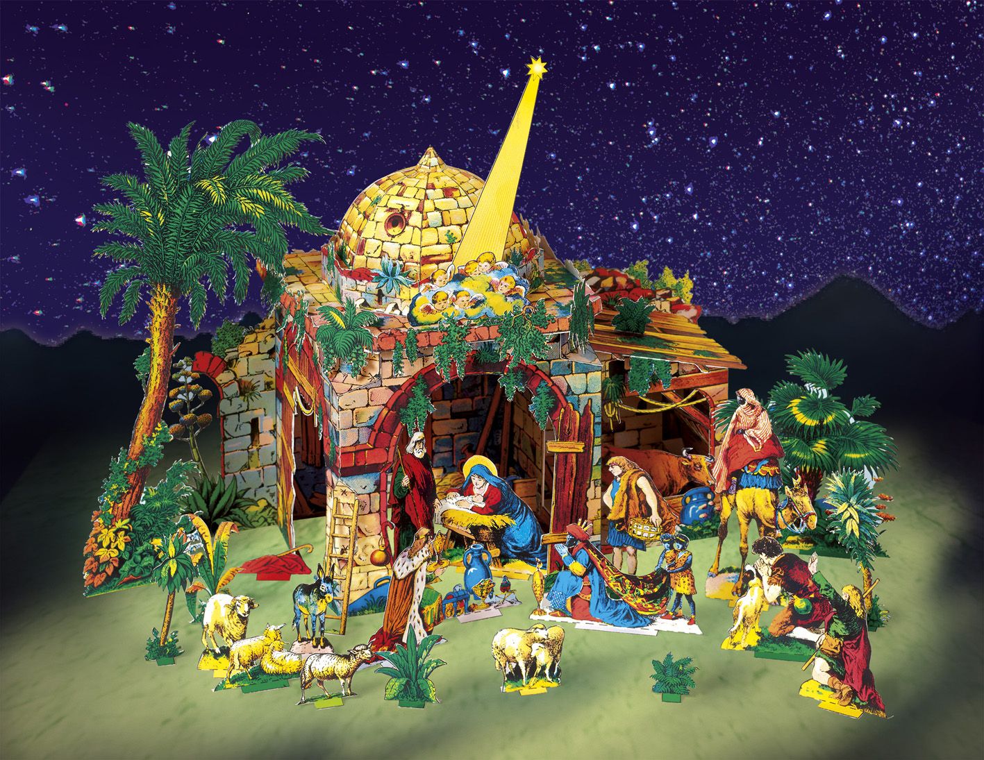 Weihnachtskrippe "Heilige Nacht"