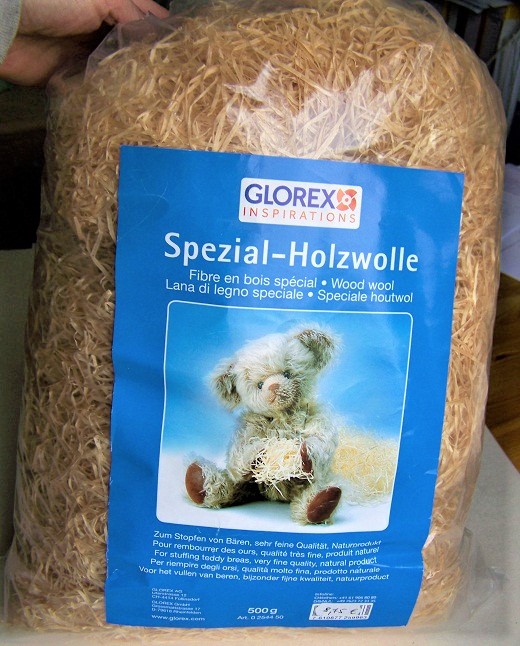 Holzwolle zum Füllen