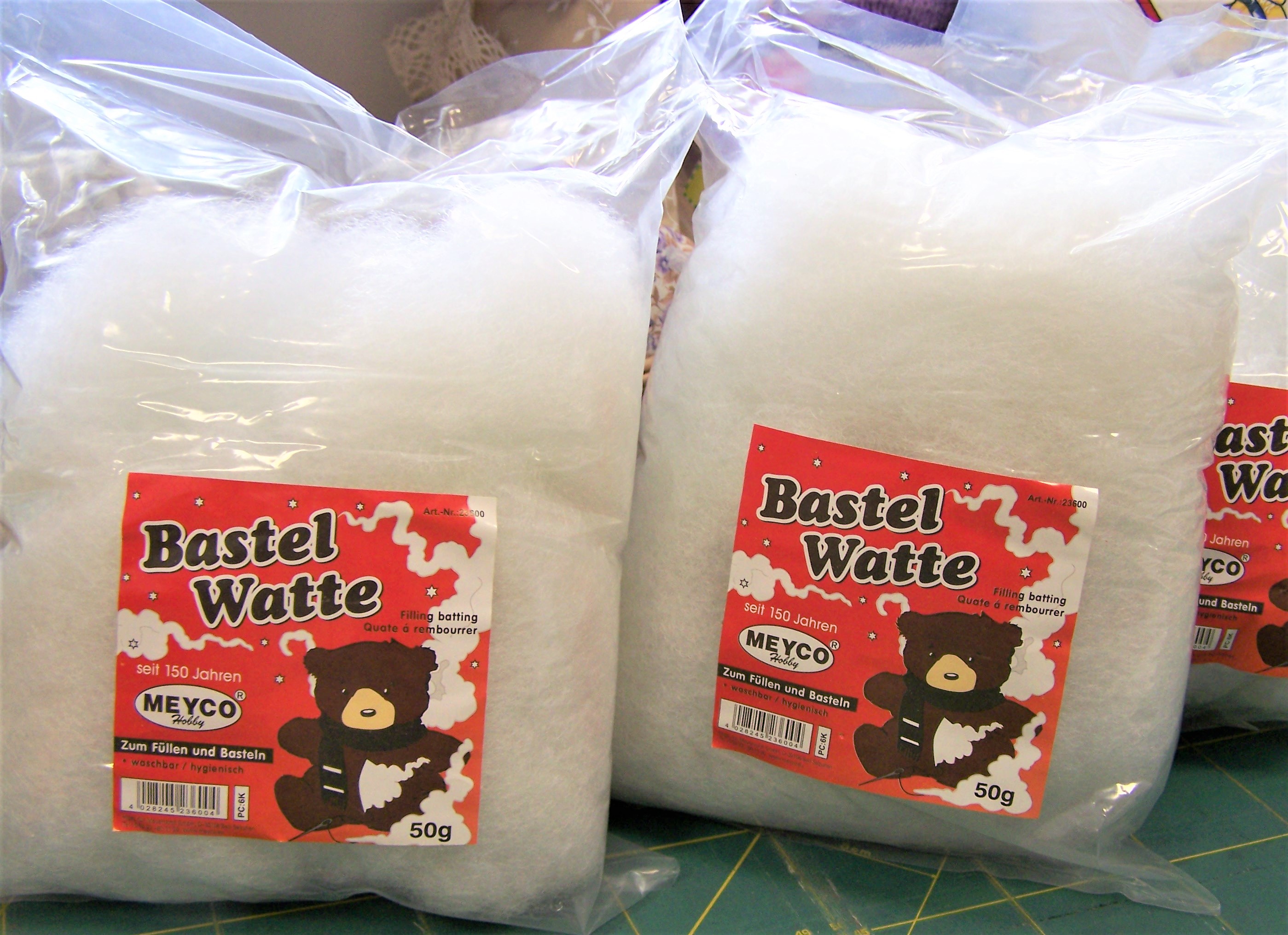 Bastelwatte weiß 50 g