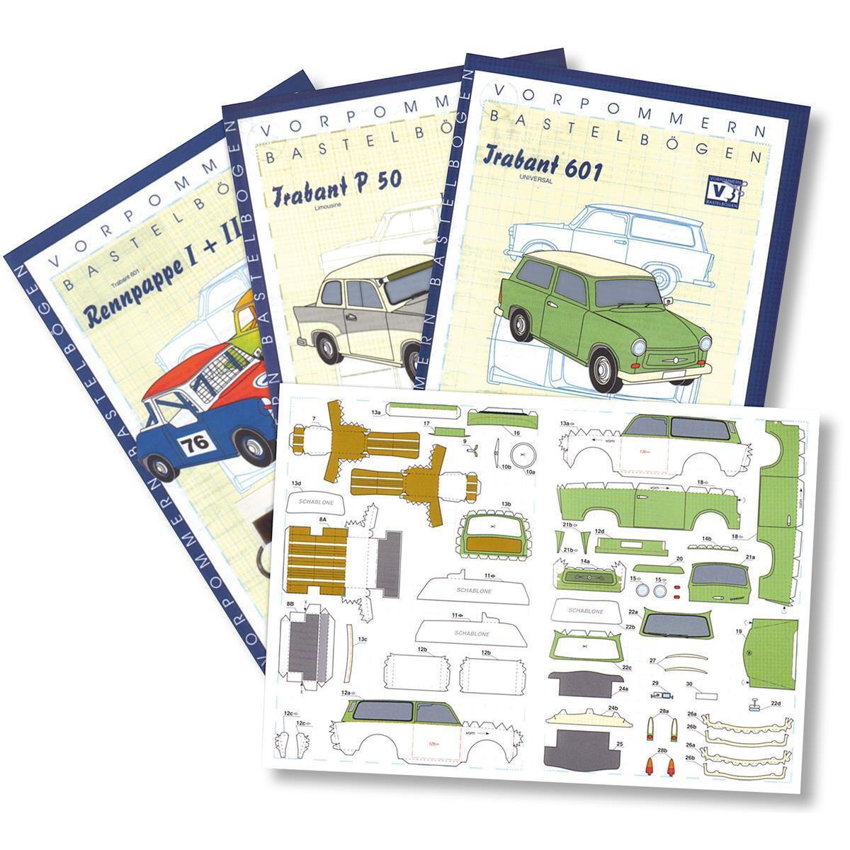 Trabi-Set 3 Modelle
