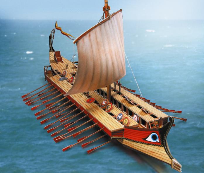 Griechische Bireme