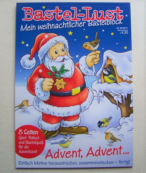 Bastelblock vorgestanzt Advent