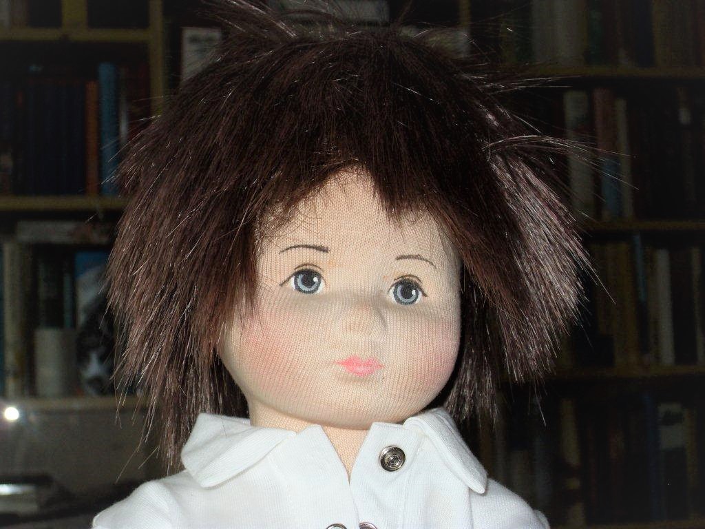 Kurzhaarperücke Igelschnitt 28 - 30 cm