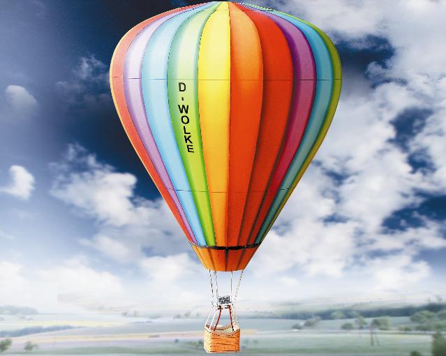 Heißluftballon